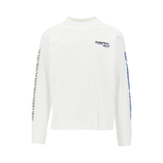 26SS POMPEII 긴팔 티셔츠 H04003020S2601074 White
