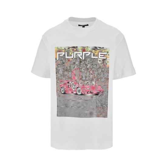 26SS 퍼플 브랜드 반팔 티셔츠 P104 TBDS226 White