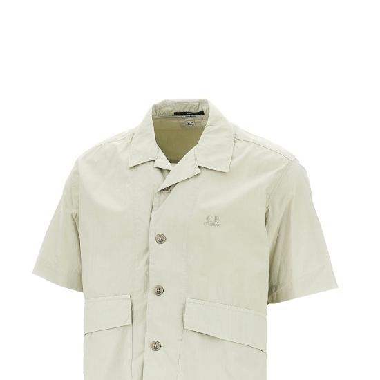 26SS 씨피 컴퍼니 셔츠 20CMSH230A005328G Beige - C.P. COMPANY