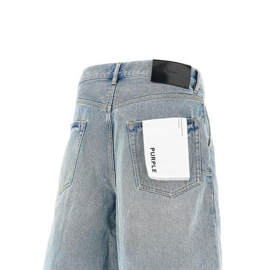 26SS 퍼플 브랜드 데님 숏팬츠 M0025PLDS226 Blue - PURPLE BRAND