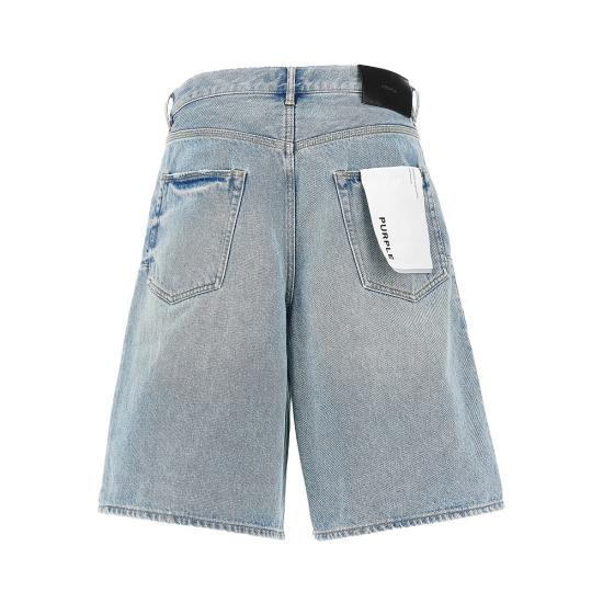26SS 퍼플 브랜드 데님 숏팬츠 M0025PLDS226 Blue - PURPLE BRAND