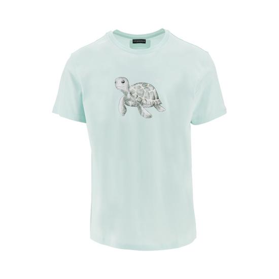 26SS 엠포리오 아르마니 반팔 티셔츠 EM000574AF20447 Green