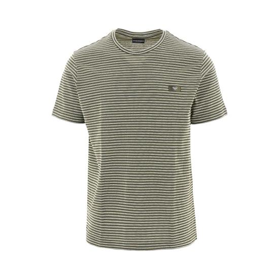 26SS 엠포리오 아르마니 반팔 티셔츠 EM000574AF20452 Green