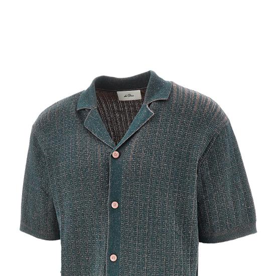 26SS 레듀 반팔 셔츠 1001328 Green - LES DEUX
