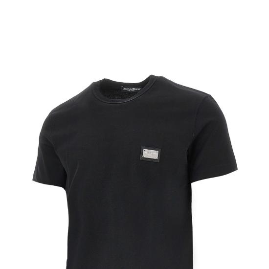 26FW 돌체앤가바나 반팔 티셔츠 G8PT1TG7P1B Black - DOLCE & GABBANA