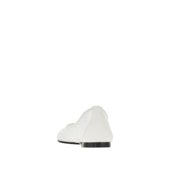 26SS 자크뮈스 플랫 슈즈 FOW00183AW00814 White - JACQUEMUS