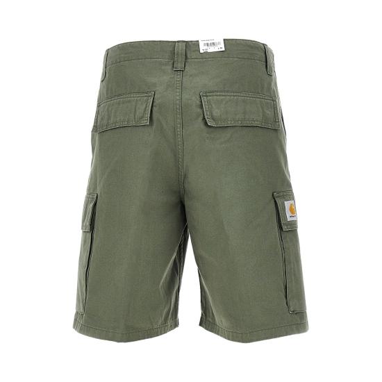 26SS 칼하트 WIP 케이드 카고 쇼츠 I036505 Green - CARHARTT WIP
