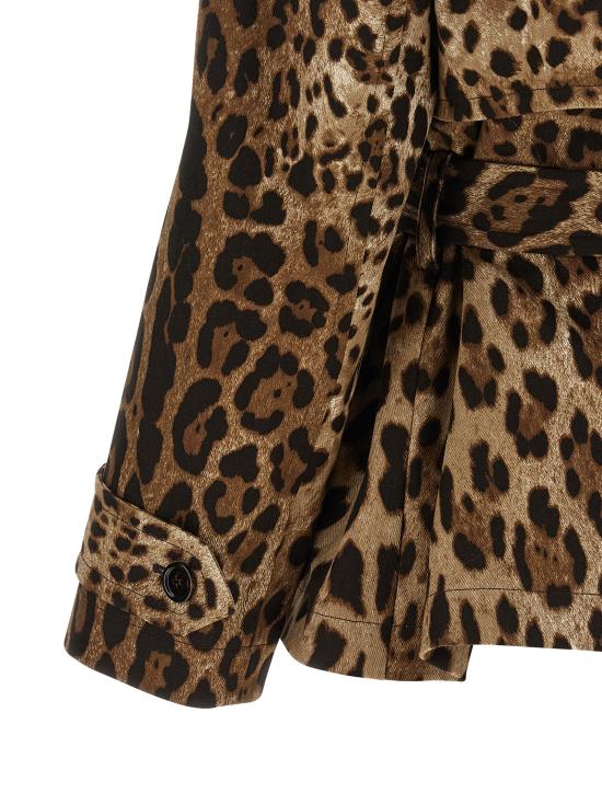 26FW 돌체앤가바나 트렌치 코트 F9U46TFSFN4HY13M Brown - DOLCE & GABBANA