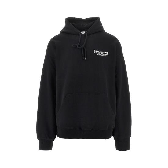 26SS 칼하트 WIP 후드 션 해밀턴 스웨트셔츠 I036374 Black
