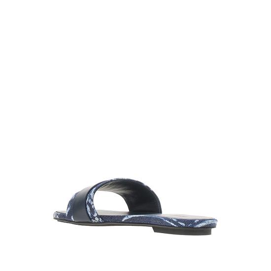 26SS 엠포리오 아르마니 뮬/슬리퍼 EW004446AF24347 Blue - EMPORIO ARMANI