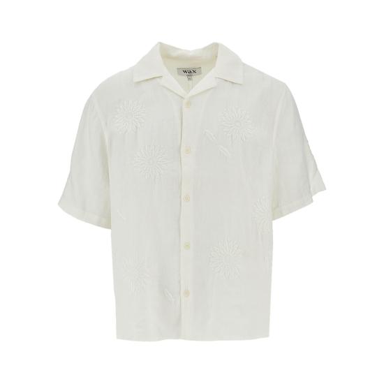 26SS 왁스 런던 반팔 셔츠 DIDCOTSSSHIRT White
