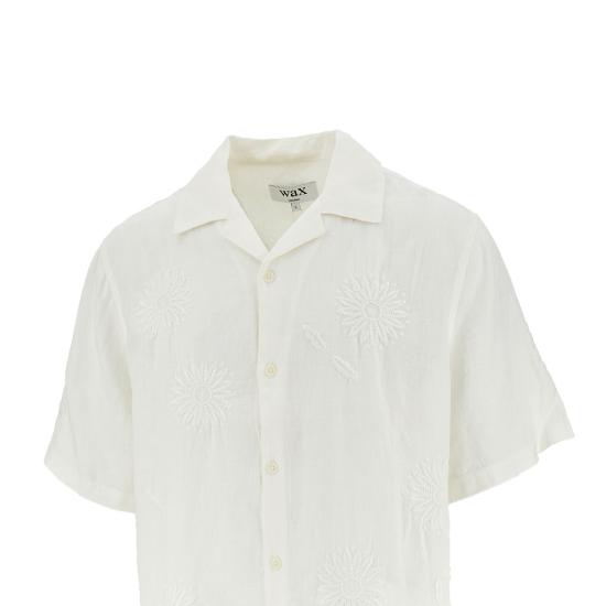 26SS 왁스 런던 반팔 셔츠 DIDCOTSSSHIRT White - WAX LONDON