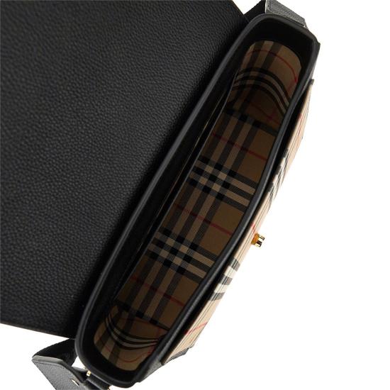 26FW 버버리 노트 크로스백 8117037 Black - BURBERRY