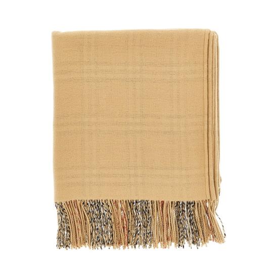26FW 버버리 체크 울 리버시블 케이프 8071673 Beige