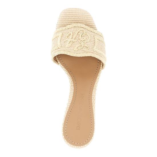 26SS 엠포리오 아르마니 뮬/슬리퍼 EW004453AF25070 Beige - EMPORIO ARMANI