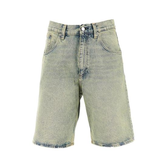 26SS 선플라워 드로우스트링 코튼 복서 숏팬츠 5153 3 Blue