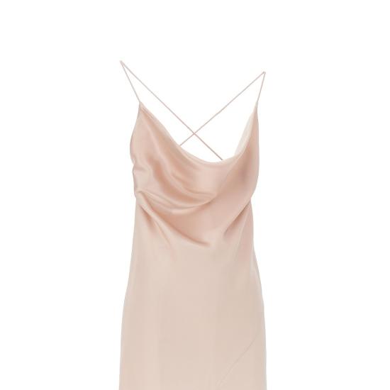 26SS 핑코 롱 원피스 106587A1Y5 Pink - PINKO