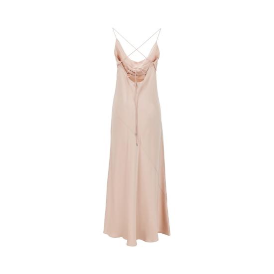 26SS 핑코 롱 원피스 106587A1Y5 Pink - PINKO