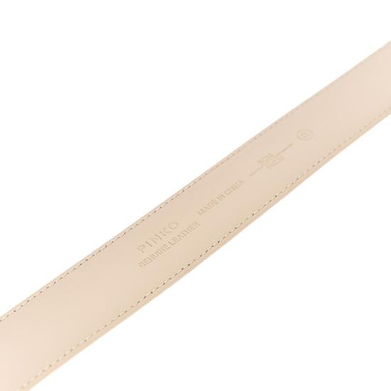 26SS 핑코 벨트 100125A0F1 Beige - PINKO