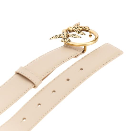 26SS 핑코 벨트 100125A0F1 Beige - PINKO