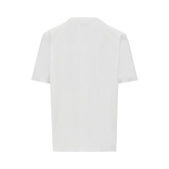 26SS 메종키츠네 드리밍 폭스 컴포트 티셔츠 QM00102KJ7026 White - MAISON KITSUNE