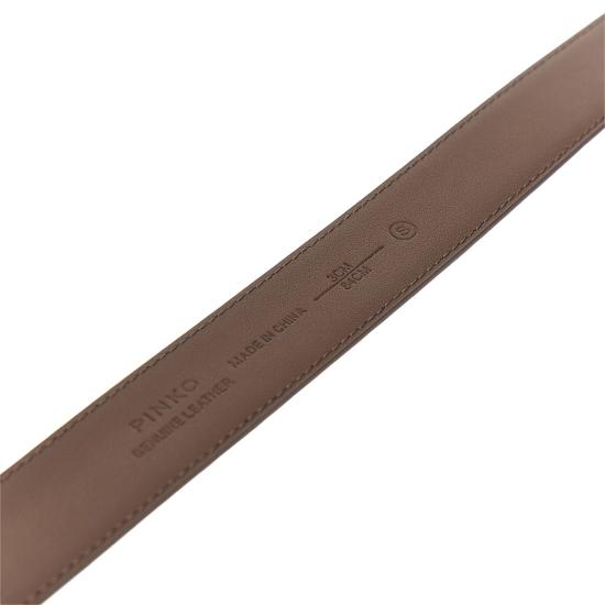 26SS 핑코 벨트 100125A0F1 Brown - PINKO