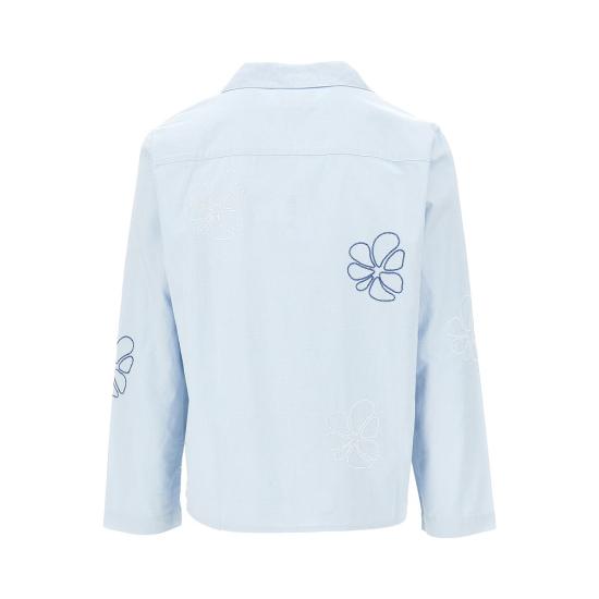 26SS 왁스 런던 긴팔 셔츠 COREYLSSHIRT Blue - WAX LONDON