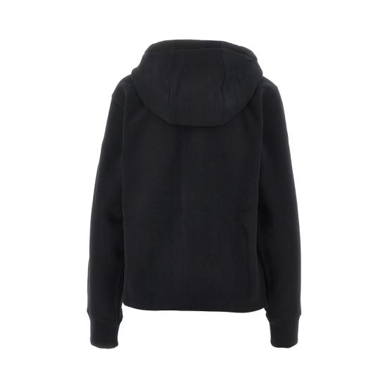 26SS 버버리 체크 트리밍 코튼 지퍼 후디 8121158 Black - BURBERRY