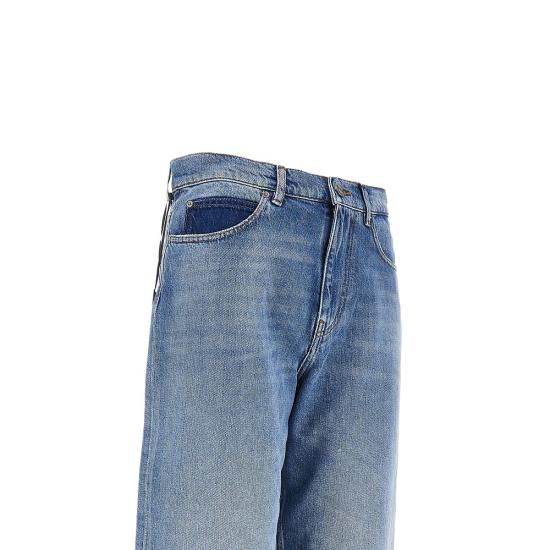 26SS 핑코 데님 팬츠 103857A341 Blue - PINKO
