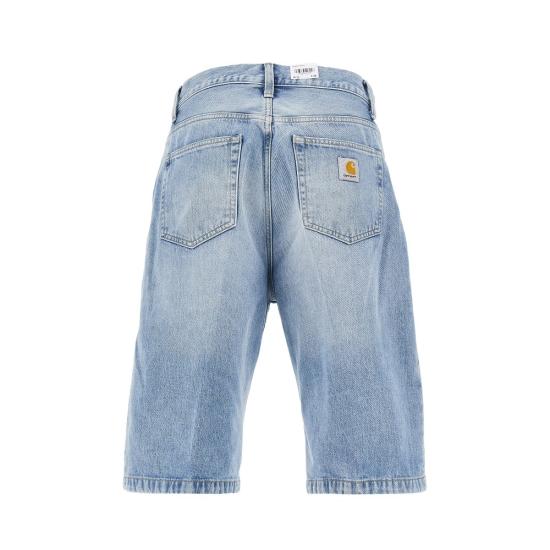 26SS 칼하트 WIP 랭던 쇼츠 I036587 Blue - CARHARTT WIP