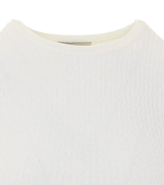 26FW 엘리자베타프랜치 민소매 티셔츠 TK01S66E2 360 White - ELISABETTA FRANCHI