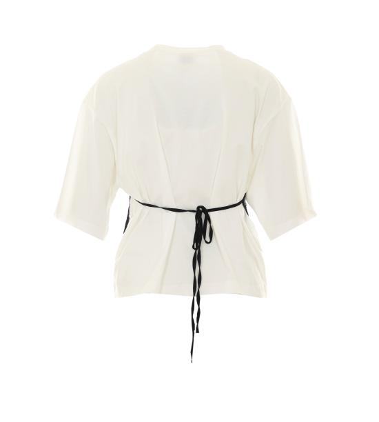 26FW 핑코 반팔 티셔츠 107155 A3FLZZ1 WHITE - PINKO