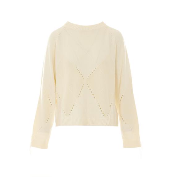 26FW 핑코 스웨터 107377 A3JEC15 WHITE