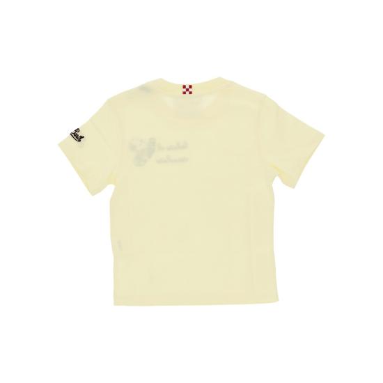 26SS [키즈] 세인트바쓰 티셔츠 POT0002TEX0001 Yellow - MC2 SAINT BARTH