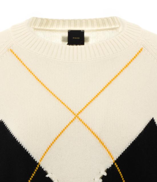 26FW 핑코 스웨터 107377 A3JEDZ0 White - PINKO