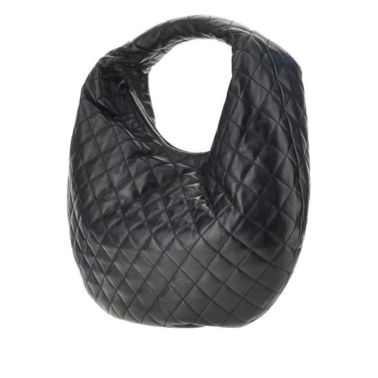 26FW 생로랑 이카 호보 퀼티드 나파 이카 호보 퀼티드 나파 858160AAANG Black - SAINT LAURENT