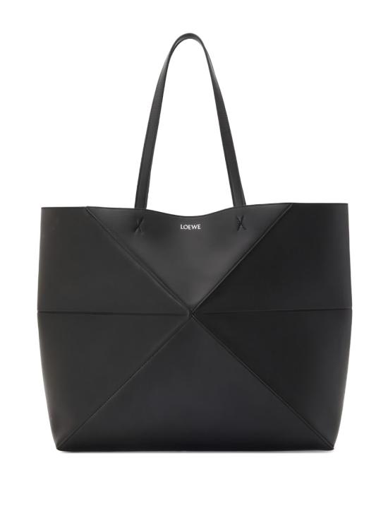 26FW 로에베 라지 호라이즌 퍼즐 토트백 A779PTW X011100 BLACK