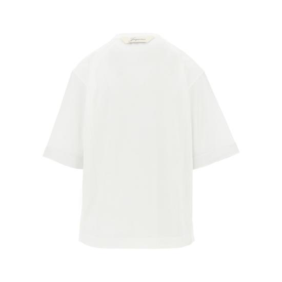 26SS 자크뮈스 Ventadou 티셔츠 TSW00588AJ00254 White - JACQUEMUS