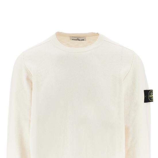 26SS 스톤 아일랜드 니트웨어 L1S155100052S00B0 White - STONE ISLAND