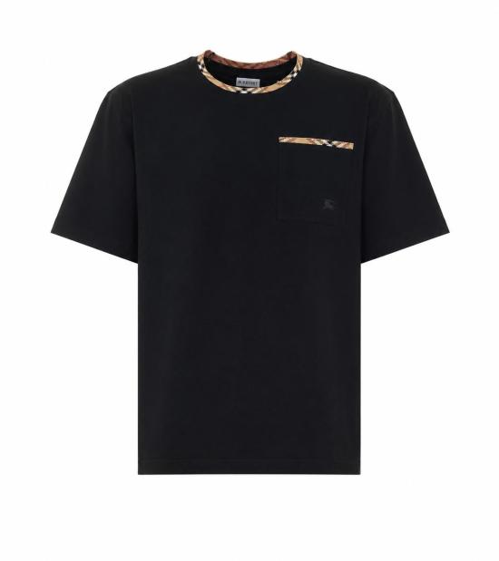 26FW 버버리 반팔 티셔츠 8127628 A1189 Black