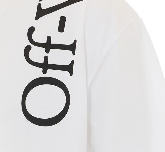 26FW 오프화이트 반팔 티셔츠 OMAA120F26JER010 100 White - OFF WHITE