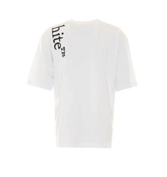 26FW 오프화이트 반팔 티셔츠 OMAA120F26JER010 100 White - OFF WHITE