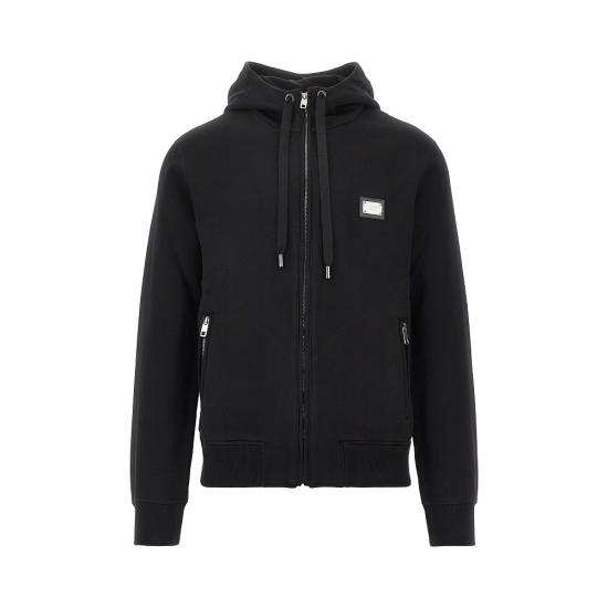 26FW 돌체앤가바나 후드 티셔츠 G9ABITG7P1C Black