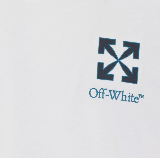 26FW 오프화이트 반팔 티셔츠 OMAA16MF26JER00A 100 White - OFF WHITE