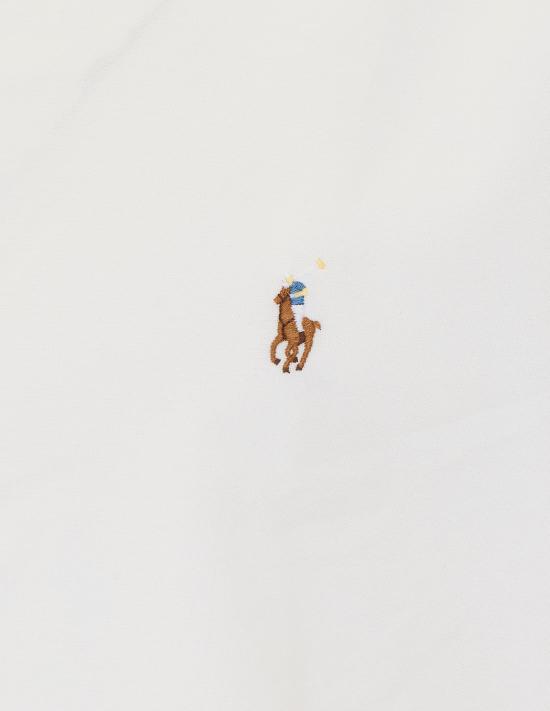 26FW 폴로 랄프로렌 컬러 포니 자수 커스텀 핏 버튼 다운 셔츠 710792041001 WHITE - POLO RALPH LAUREN