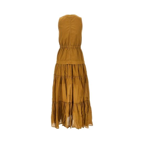 26SS 핑코 롱 원피스 106822A3AX Brown - PINKO