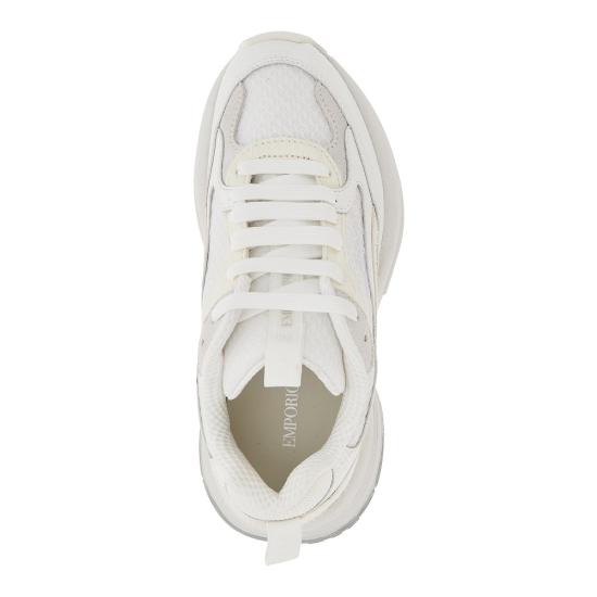 26SS 엠포리오 아르마니 스니커즈 EW003056AF23366 White - EMPORIO ARMANI