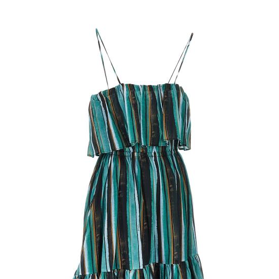 26SS 핑코 롱 원피스 106878A3CH Multicolor - PINKO