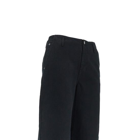 26SS 엠포리오 아르마니 스트레이트 팬츠 EW003495AF12426 Black - EMPORIO ARMANI