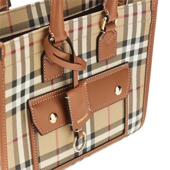 26FW 버버리 미니 프레야 토트백 8109793 Beige - BURBERRY